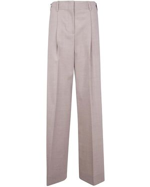 P.A.R.O.S.H. Wide Leg Troseurs - White