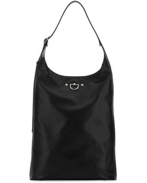 DURAZZI MILANO Nappa Cavalry Shoulder Bag - Black
