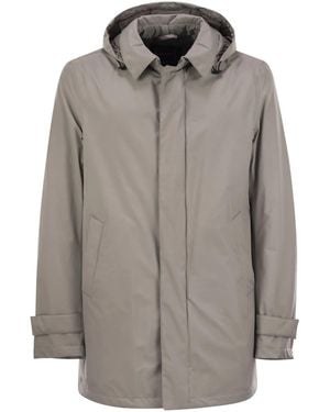 Herno Laminar 2-Layer Goretex Coat - Grey
