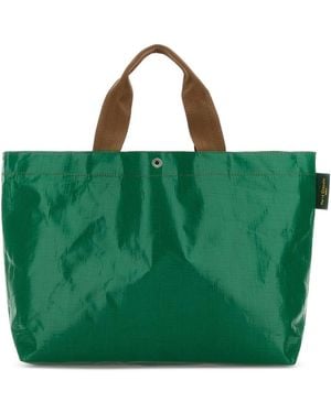 Herve Chapelier Grass Canvas 2012Pp Shopping Bag - Green