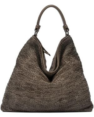 Giancarlo Nevola Leather Shoulder Bag - Brown