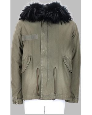 MR & MRS Mr & Mrs Italy Parka Con Stampa - Green