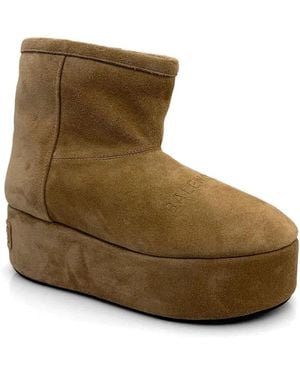 Balenciaga 65Mm Mini Platform Boots For - Brown