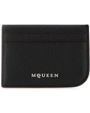 McQueen Sling Card Case - Black