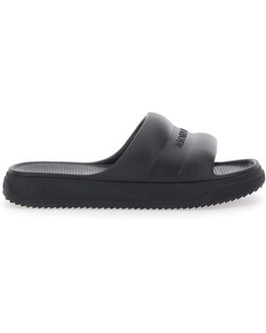 Moncler Altive Pool Slides - Black