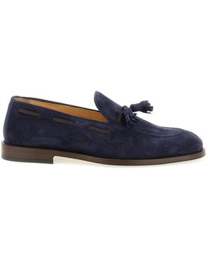 Brunello Cucinelli Nappi Moccasins - Blue
