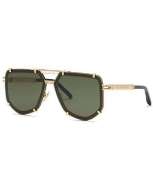 Philipp Plein Metal Sunglasses - Green