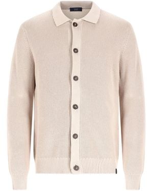 Fay Cotton Jumper - Natural