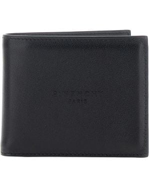 Givenchy Bifold Leather Wallet - Black