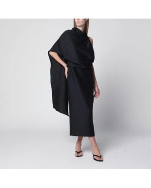 Rohe Midnight One-Shoulder Midi Dress - Black
