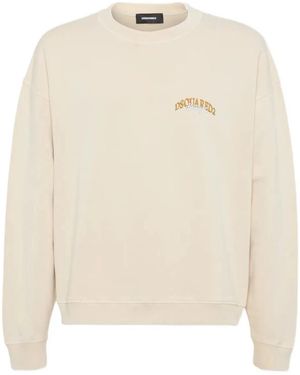 DSquared² Cotton Sweatshirt - Natural