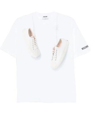 Moschino Moschino Short-Sleeve T-Shirt - White