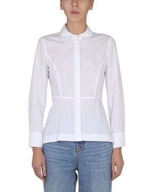 Tory Burch Poplin Shirt - White