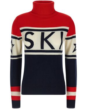 Perfect Moment 'Schild' Jumper - Red