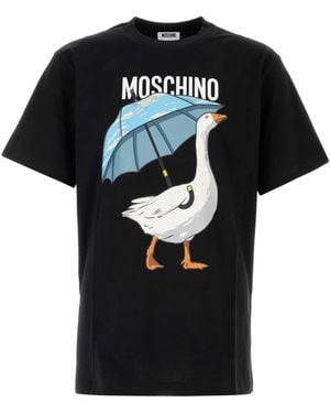 Moschino Cotton T-Shirt - Black