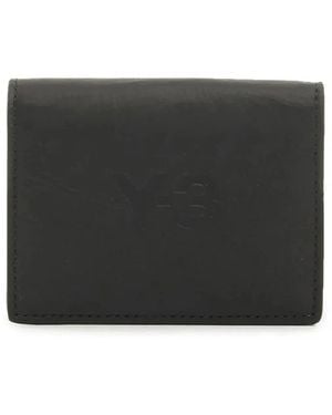 Y-3 Card Holder With Coin Pouch - Black
