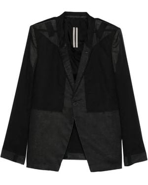 Rick Owens Fogpocket Blazer - Black
