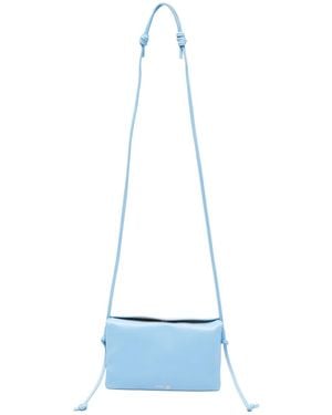 Celine Trio Flap Shoulder Bag - Blue