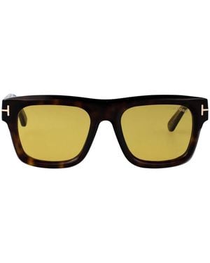 Tom Ford Avana Scura Marrone Acetate Sunglasses - Multicolor