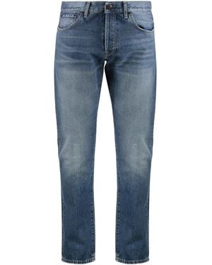 PT01 5-Pocket Straight-Leg Jeans - Blue