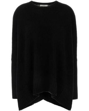 Co. Cashmere Oversize Jumper - Black