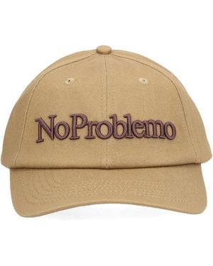 No Problemo Baseball Cap - Natural