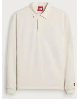 The North Face Box Rugby Shirt - White