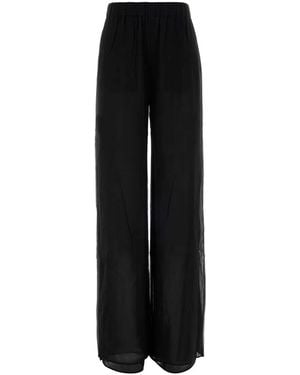 ANDAMANE Pantalone Palazzo - Black