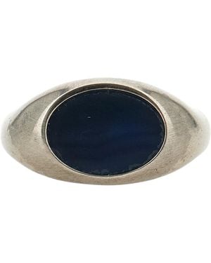 Dries Van Noten 'Stone Signet' Ring - Blue