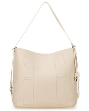 Hogan Hobo Piccola Shoulder Bag - Natural
