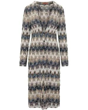 Missoni Long Cardigan - Gray