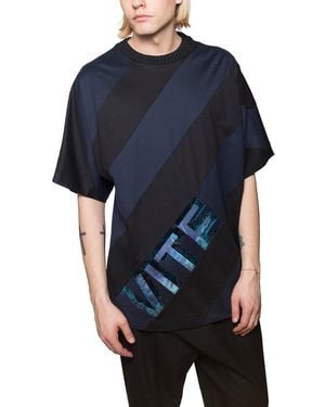 Juun.J Oversize Cotton T-Shirt - Blue