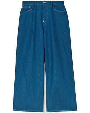 KENZO Rinse Denim Pants - Blue