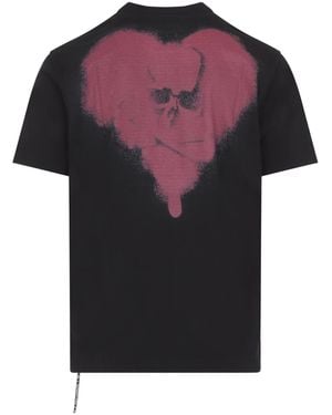 Mastermind Japan Spray Art Ss Tee - Black
