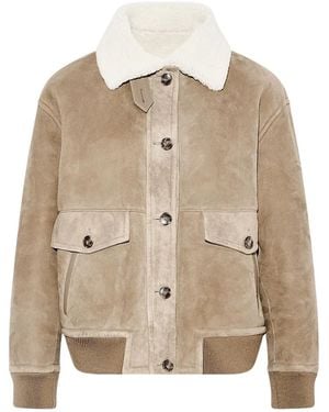Yves Salomon Veste 62Cm - Natural