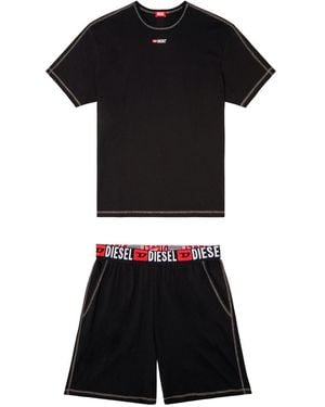 DIESEL "Adam-D-Core" Pyjama Set - Black