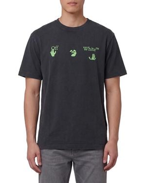 Off-White c/o Virgil Abloh Skate Arrow Bacco T-Shirt - Black
