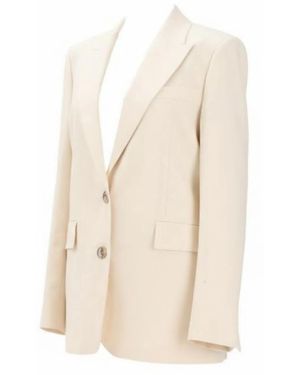 Pinko Single Breasted Jacket - Natural