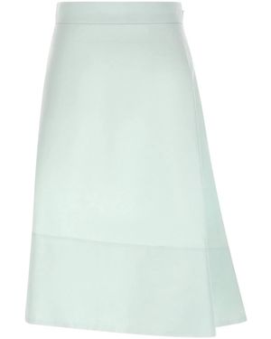 Jil Sander Asymmetrical Skirt - Green