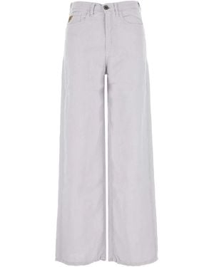 Lois Linen Trousers - White