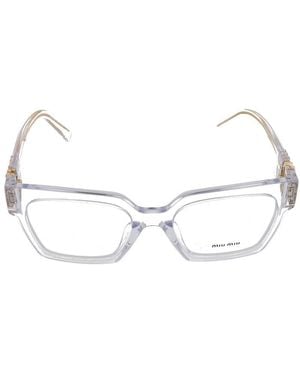 Miu Miu Eyeglasses 0Mu 04Uv 2Az1O1/19/135 - White