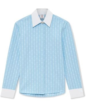 CASABLANCA Laurel Classic Shirt - Blue