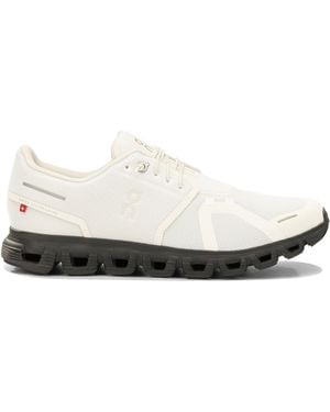 On Shoes "Cloud 6" Low-Top Sneakers - White