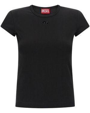 DIESEL 'T-Angie-Od' T-Shirt - Black