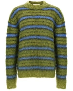 Marni Striped Sweater - Green