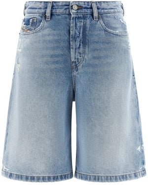 DIESEL 'De-Sire-Short' Bermuda Shorts - Blue