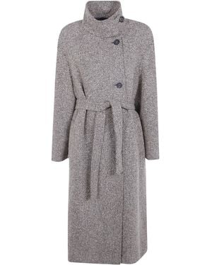 Brunello Cucinelli Classic Medium Trench - Gray