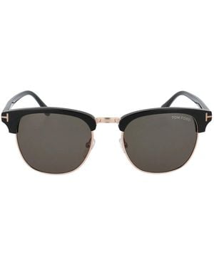 Tom Ford Nero/Altro Verde Acetate Sunglasses - Brown