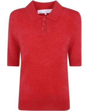 ABSOLUT CASHMERE "Margot" Short Sleeves Jumper - Red