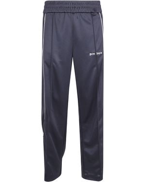Palm Angels "Classic Logo" Vint Track Trousers - Blue